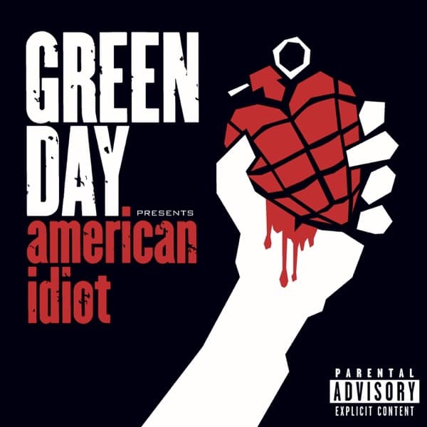 American Idiot by Green Day — album cover art